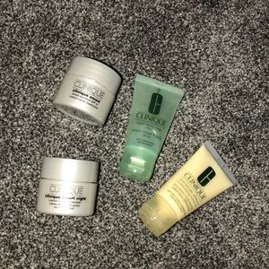 clinique soap/moisturizers